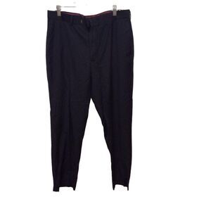 AXIST Women Pinstripe Slacks 36/32 Black skuD